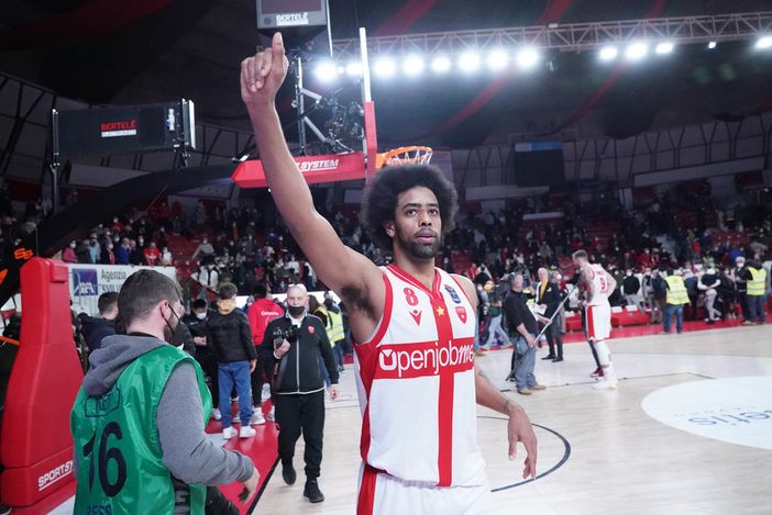 Tomas Woldetensae, protagonista della vittoria dell'Openjobmetis sul campo di Verona