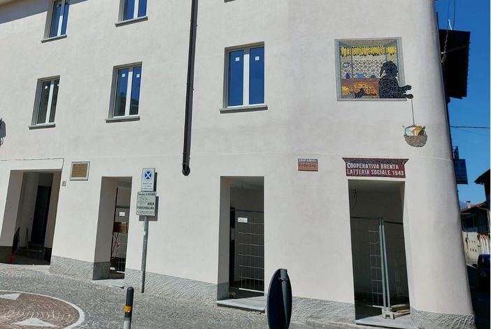L'immobile restaurato che ospitava la storica Latteria Sociale di Brenta L'immobile restaurato che ospitava la storica Latteria Sociale di Brenta