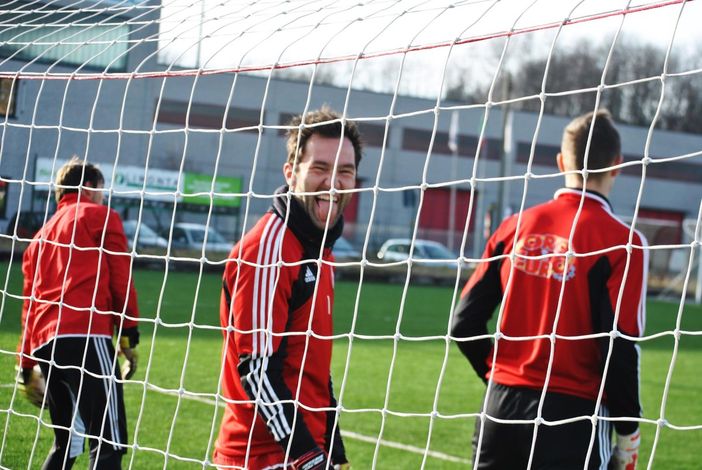 Walter Bressan, 42 anni, originario di Oderzo (Treviso): tre stagioni a Varese in serie B, è preparatore dei portieri al Cagliari (foto Ezio Macchi e, nella seconda parte della gallery, al Cagliari)