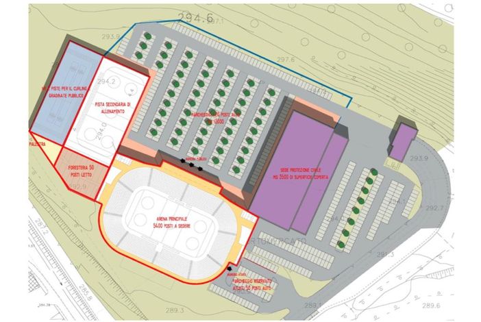 Il progetto del centro tecnico federale alle Fontanelle
