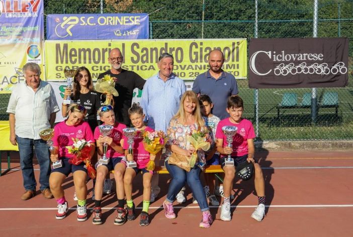Ciclismo: a Orino 104 Giovanissimi in gara. Tra le società primeggia la Polisportiva Besanese