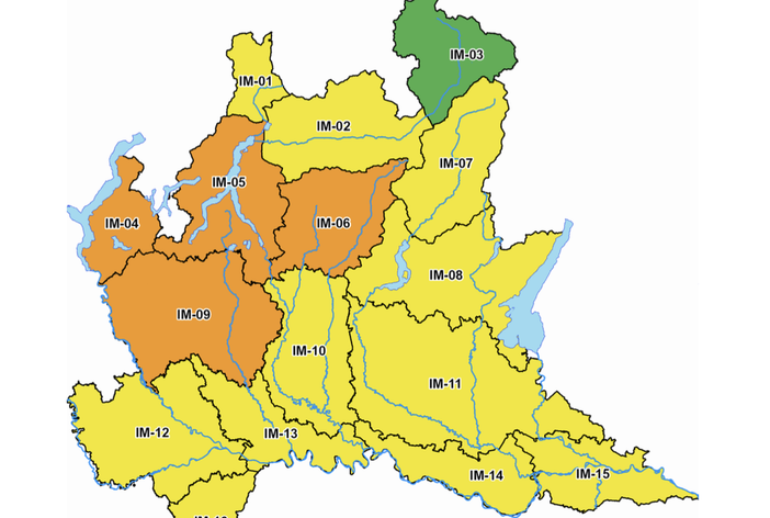 Temporali forti sul Varesotto e rischio idrogeologico. La Protezione civile innalza l'allerta ad "arancione"