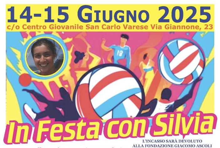 Varese è "In festa con Silvia" tra sport, intrattenimento per tutta la famiglia e solidarietà Varese è "In festa con Silvia" tra sport, intrattenimento per tutta la famiglia e solidarietà