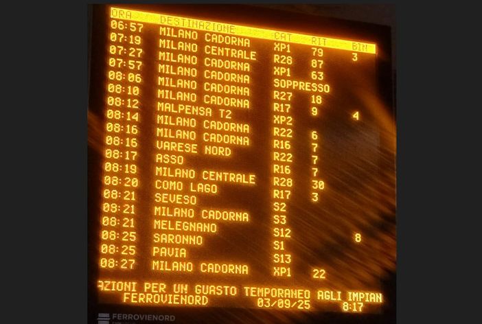 Guasto tra Ferno e Busto, mattinata di passione per i pendolari Guasto tra Ferno e Busto, mattinata di passione per i pendolari