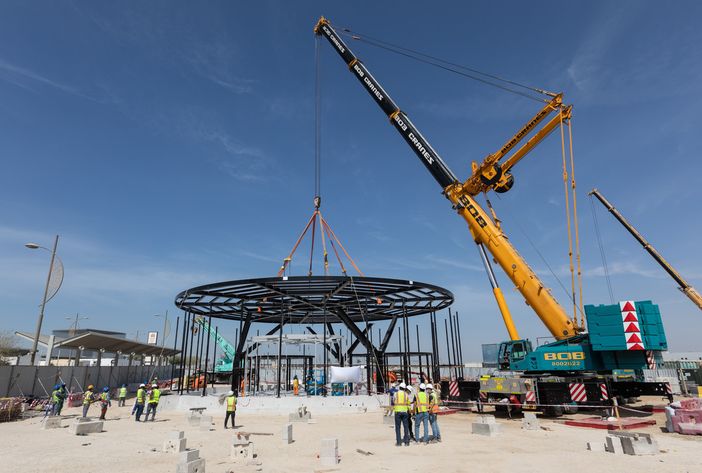 Leonardo "vola" all'Expo di Dubai: al via i lavori di costruzione dell'innovativo terminal elicotteristico