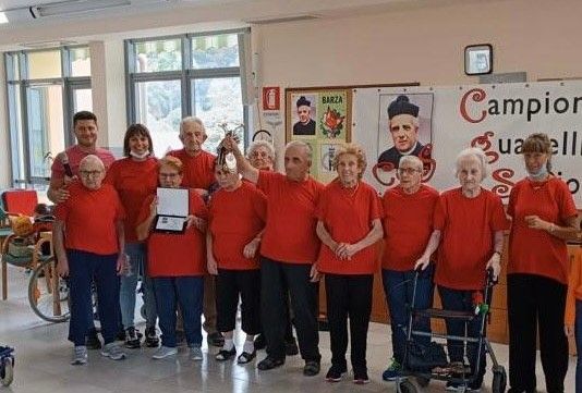 Alla Casa don Guanella di Barza a Ispra le Olimpiadi più belle quelle degli ospiti delle case di riposo