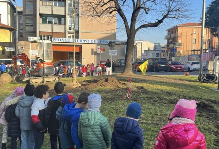Uno scatto dalla Festa dell'Albero dello scorso anno a Varese