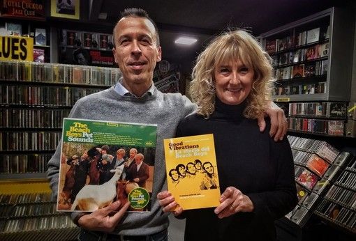 Marco e Antonella titolari del Musical Box di Besozzo