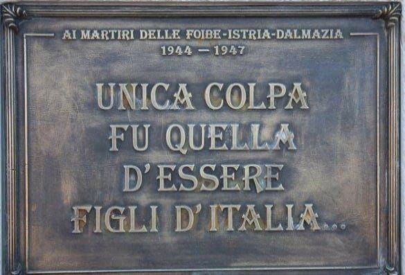 Foibe, presidente Fontana: «Unica colpa, essere italiani». Stasera la cerimonia di commemorazione a Varese