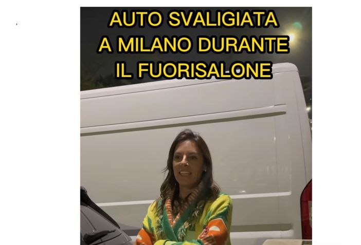 Un'immagine della storia postata da Isabella Tovaglieri