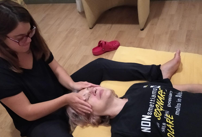 Martina Marcatini mentre svolge il suo lavoro nella Settimana estiva - courtesy Vita21