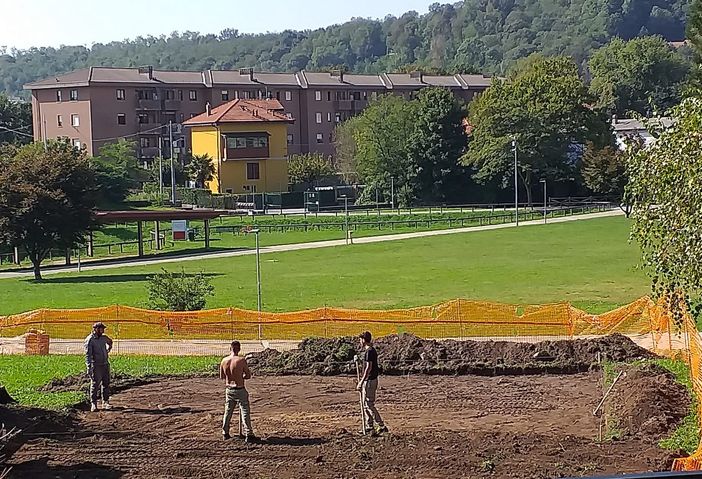 Iniziati al parco Lagozza di Arcisate i lavori di realizzazione del nuovo spazio inclusivo