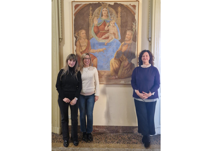 Donato un affresco della Madonna dell'Aiuto alle Civiche raccolte d’arte di Palazzo Cicogna