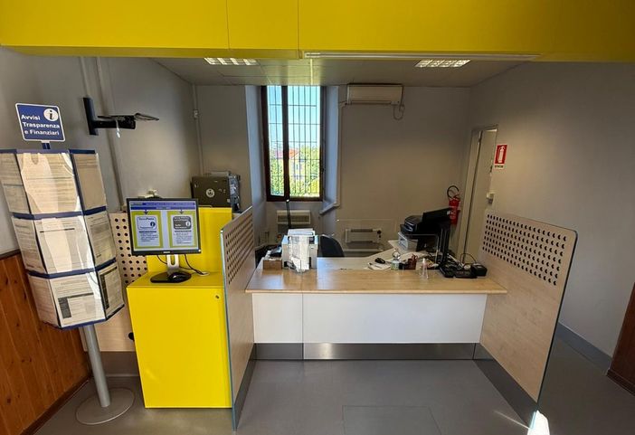 L'ufficio postale di Agra rimesso a nuovo L'ufficio postale di Agra rimesso a nuovo