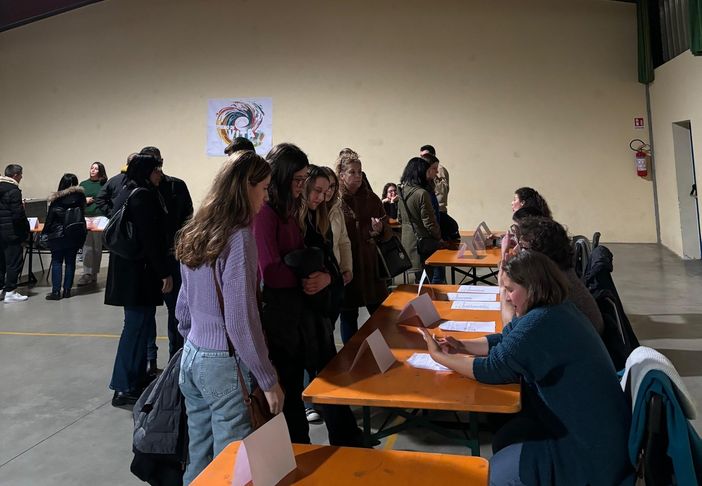 Una foto dell'edizione 2024 del Salone dello Studente di Laveno Mombello