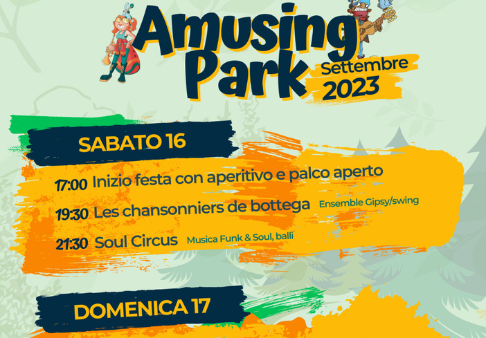 Torna Amusing Park 2023: il Festival di musica, spettacoli e gusto nel cuore di Gorla Minore