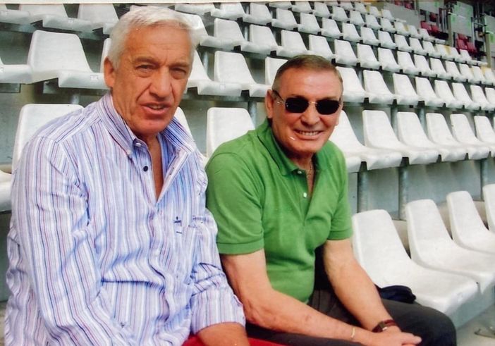 Giuseppe Ferrero e Gigi Riva