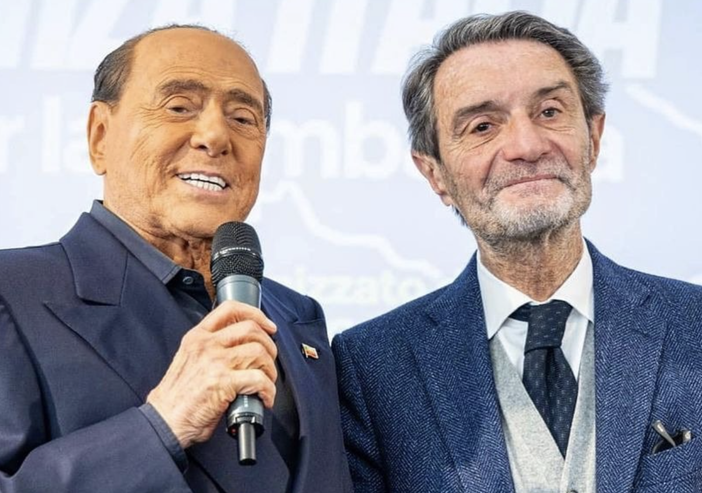 Addio a Berlusconi, il presidente Fontana: «Ci lascia un grande lombardo»