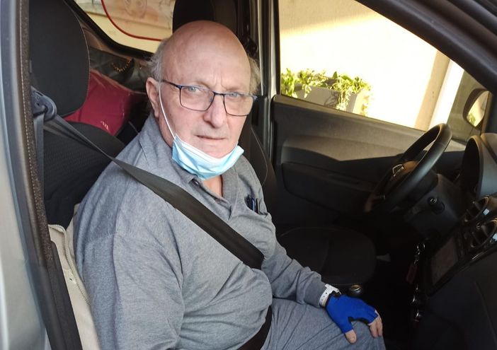 Giuseppe Ferrario ha lasciato questa mattina l'ospedale Giuseppe Ferrario ha lasciato questa mattina l'ospedale