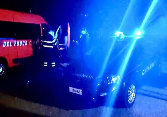 I soccorritori al campo base allestito alla pensione Irma I soccorritori al campo base allestito alla pensione Irma