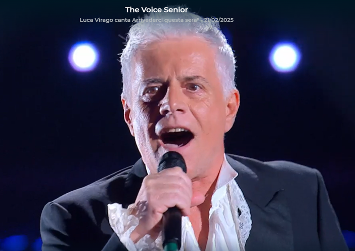 Luca Virago a The Voice Senior Luca Virago a The Voice Senior