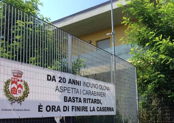 Nuova caserma dei carabinieri a Induno: il sindaco resta scettico