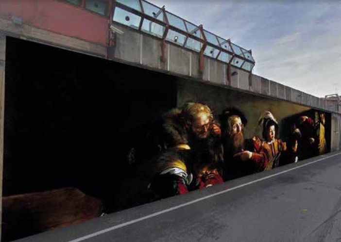 FOTO. Un Caravaggio per le mura dei Miogni: ecco le quattro ipotesi per colorare un angolo grigio di Varese FOTO. Un Caravaggio per le mura dei Miogni: ecco le quattro ipotesi per colorare un angolo grigio di Varese