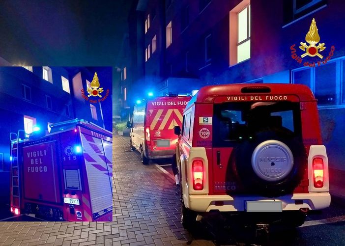 Incendio in una Rsa di Limbiate: tutti salvi Incendio in una Rsa di Limbiate: tutti salvi