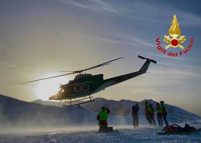 S.A.F. di Varese impegnati in Abruzzo nel soccorso di quattro escursionisti