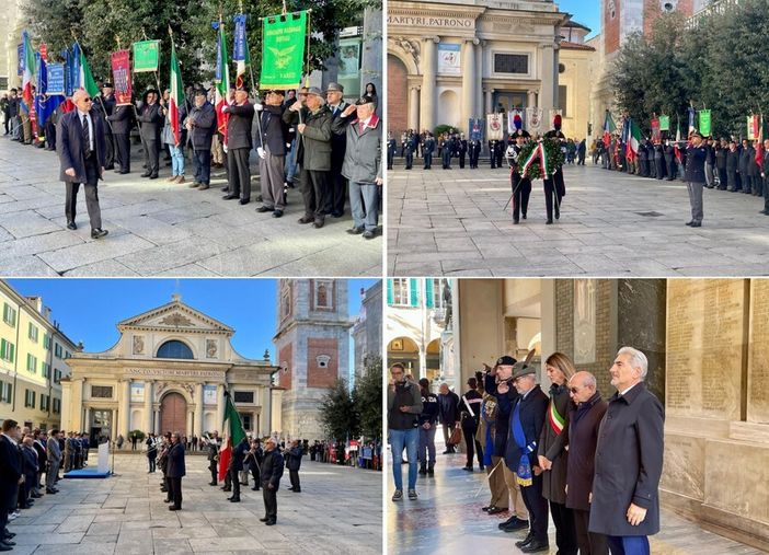 Giornata dell’Unità Nazionale e delle Forze Armate celebrata stamattina a Varese