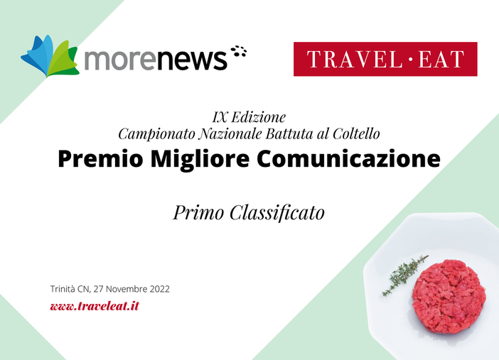Domenica 27 novembre torna l'attesissimo Campionato nazionale di Battuta al Coltello di Trinità nel cuneese, giunto alla nona edizione