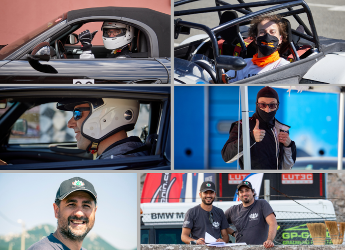 Da sinistra, in alto, i quattro piloti (con i relativi soprannomi "da pista"): Marco "Mad Mark" Angeloni, Davide "Meteora" Bernacchi, Daniele "Danym" Maniglio, Luca "Ellepi" Pelagotti. In basso, da sinistra, i tre organizzatori: Umberto "Voodoochile" Beia, Dario "DarioG" Gambino e Mattia "Satz404" Sarzi Braga. Tutte le foto della galleria fotografica sono state scattate da Umberto Beia durante le tappe dell'LLCC Da sinistra, in alto, i quattro piloti (con i relativi soprannomi "da pista"): Marco "Mad Mark" Angeloni, Davide "Meteora" Bernacchi, Daniele "Danym" Maniglio, Luca "Ellepi" Pelagotti. In basso, da sinistra, i tre organizzatori: Umberto "Voodoochile" Beia, Dario "DarioG" Gambino e Mattia "Satz404" Sarzi Braga. Tutte le foto della galleria fotografica sono state scattate da Umberto Beia durante le tappe dell'LLCC