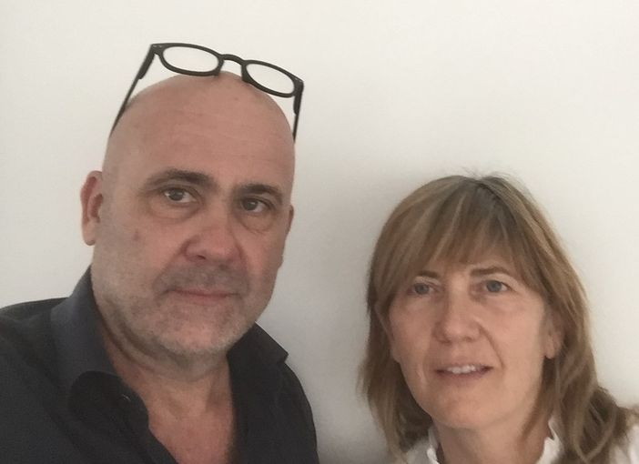 Roberto e Mara Torsellini della storica vetreria di Gavirate che quest'anno compie 60 anni