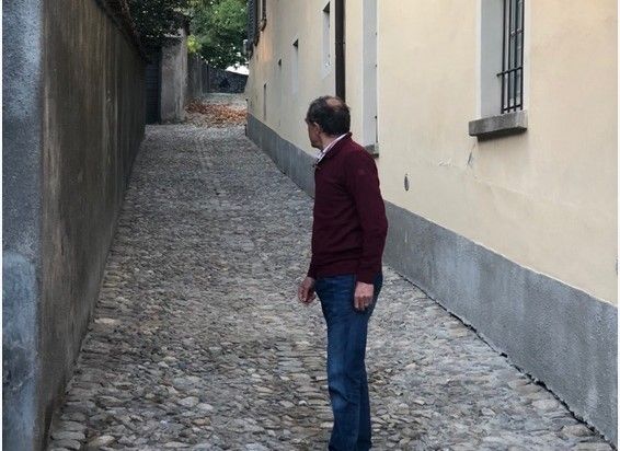 Via Castello riqualificata a Morazzone