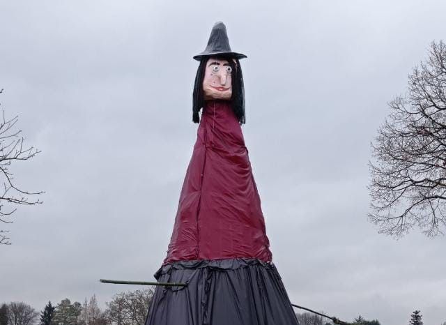 L'albero della Befana di Sesto Calende dello scorso anno