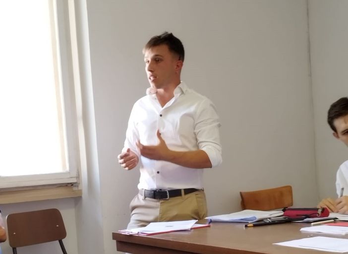 Il neosegretario cittadino di Gavirate del Pd Pierluigi Lucchina