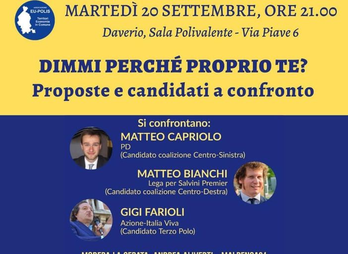 I giovani dell'associazione Eu-Polis "interrogano" i candidati alle elezioni