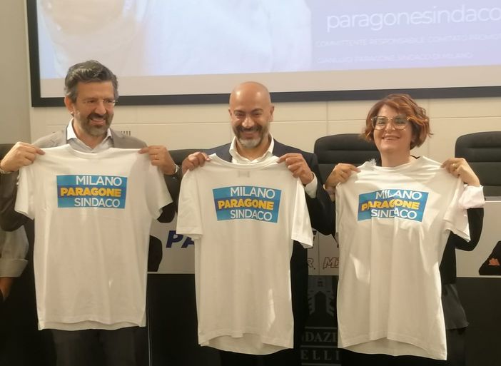 VIDEO. Paragone si presenta come sindaco di Milano: «È una candidatura politica. A Varese auguro il meglio. Deluso da Galimberti. Pinti ha grande entusiasmo»