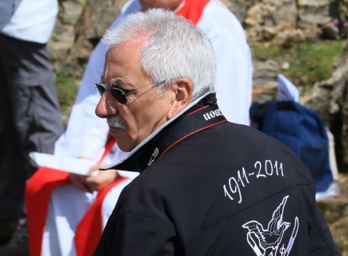 Fabio Guatta Cescone in una foto tratta dalla pagina Facebook del Cai Somma Lombardo