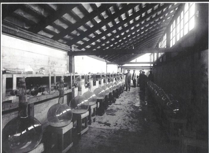 Un'immagine storica dell'ex Polveriera di Taino Un'immagine storica dell'ex Polveriera di Taino