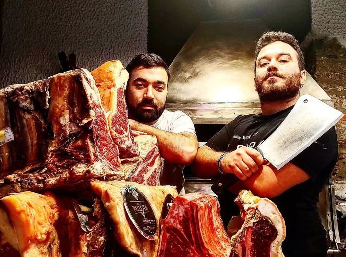 Dario e Matteo dell'Osteria Dama di Brebbia Dario e Matteo dell'Osteria Dama di Brebbia