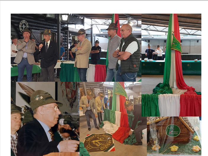 Immagini della festa e Giancarlo Rabolini