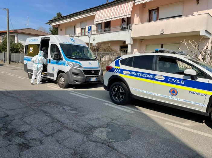 Foto da Facebook della Protezione Civile di Cantello Foto da Facebook della Protezione Civile di Cantello