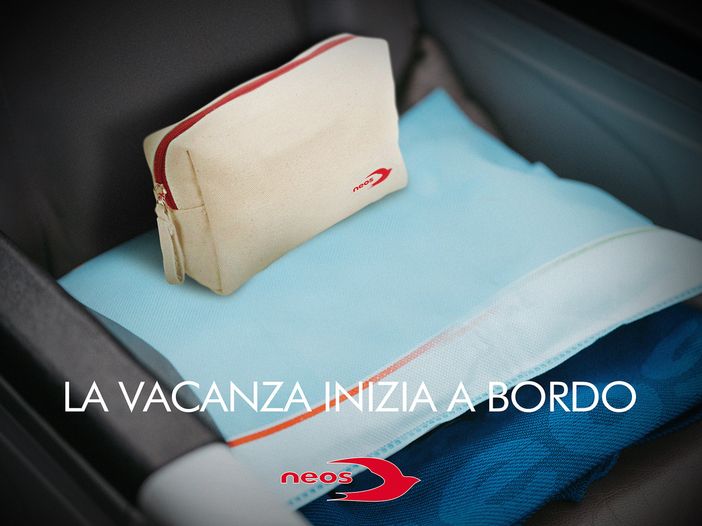 Neos “prepara” la vacanza a bordo dell'aereo Neos “prepara” la vacanza a bordo dell'aereo