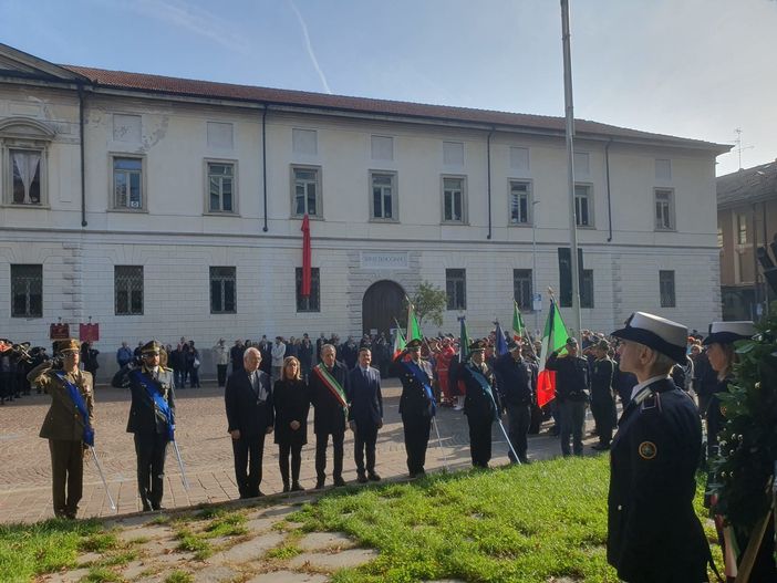 FOTO. Il 4 novembre di Busto. Con la Fanfara ma senza giovani