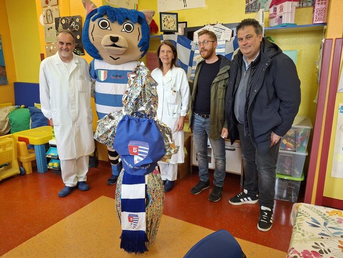 Pro Patria e Pediatria di Busto: l’amicizia continua