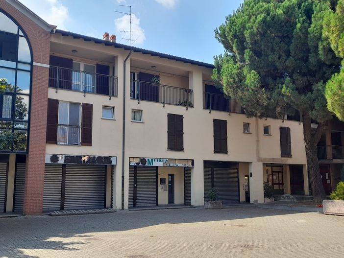 I locali del Comune, già sede della farmacia