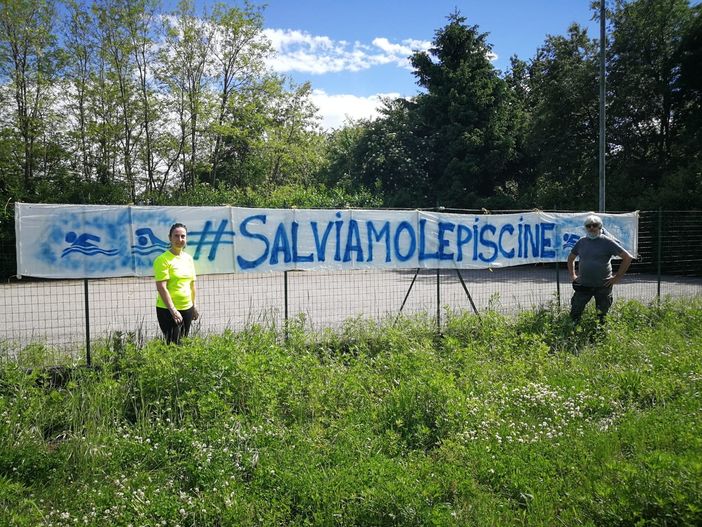 La protesta degli istruttori alla Bustese La protesta degli istruttori alla Bustese