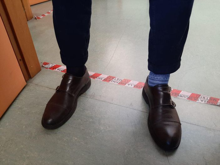 La foto postata dal sindaco Poliseno