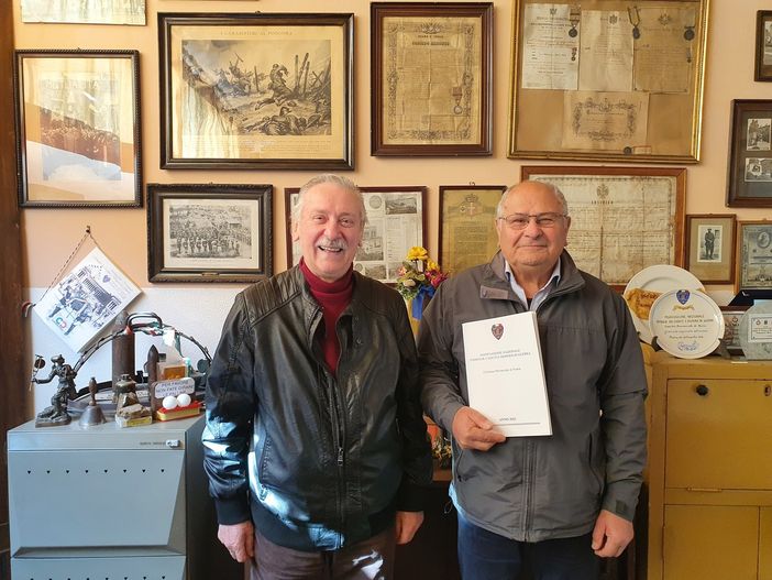 Sergio Ferrario (a sinistra) e Rocco Anania Sergio Ferrario (a sinistra) e Rocco Anania